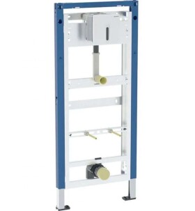 GEBERIT - Duofix Montážní prvek pro pisoár, 112-130 cm, univerzální, pro ovládání splachování pisoárů Basic, matný chrom 111.695.46.6