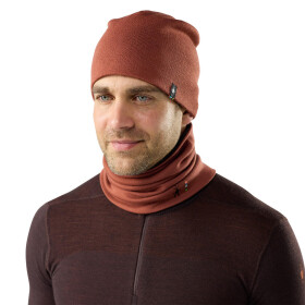 Unisex merino nákrčník SMARTWOOL Thermal Merino Reversible Neck Gaiter, Burnt Sienna univerzální