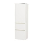 Mereo Opto koupelnová skříňka vysoká 125 cm, pravé otevírání, bílá CN914PN