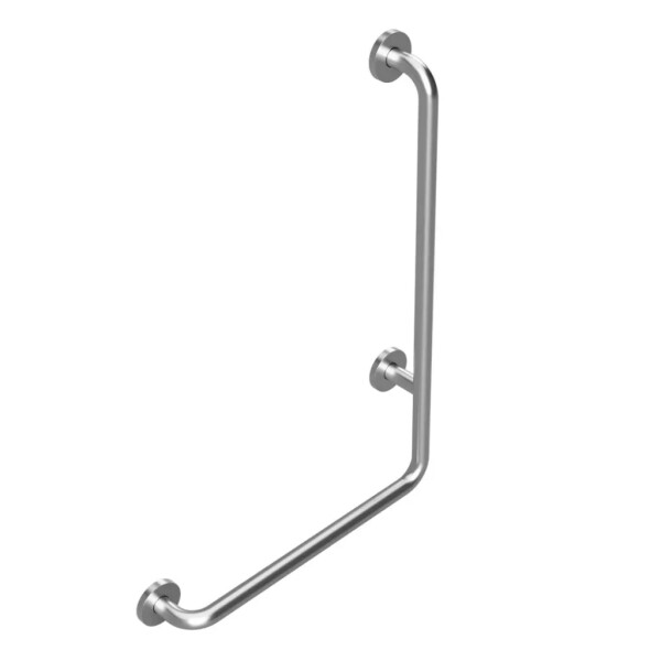 BEMETA HELP nástěnné opěrné držadlo pravé s krytkou 890 mm nerez mat 301122042 301122042