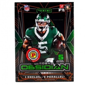 2024 NFL karty Panini Obsidian Football Hobby Box International