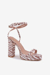 Sandály na podpatku model 212818 Step in style 41