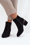 Boty na podpatku model 216808 Step in style 36