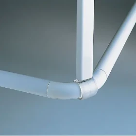 Spirella MAGIC Universal bílá / Podpěra pro sprchovou tyč / hliník / 60 cm