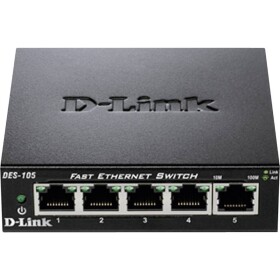 D-Link DES-105 DES-105 síťový switch 5 portů 100 MBit/s