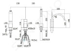 Nion Sprchové dveře pivotové dvoukřídlé L/P, 800 mm, Jika perla Glass, stříbrná/transparentní sklo H2562N10006681