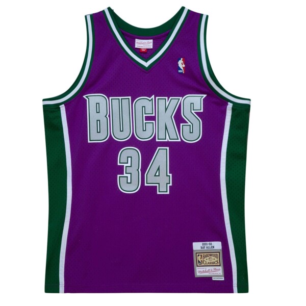 Mitchell & Ness Pánský dres Milwaukee Bucks NBA Ray Allen #34 2001-02 Swingman Velikost: M