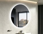 Zrcadlo se senzorem SAT Cool 80x80 cm bílá SATZCO80 SATZCO80