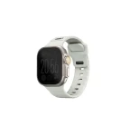 UNIQ Stride SE FKM řemínek pro Apple Watch 49 46 45 44 mm - LUME (bílá) (8886463689219)