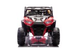 Mamido Elektrické autíčko Buggy UTV 4x4 s vlečkou 24V | 4x200W červené