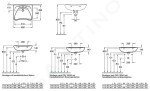 VILLEROY & BOCH - ViCare Umyvadlo Vita, 600x490 mm, bez přepadu, otvor pro baterii, Ceramicplus, bílá 711961R1