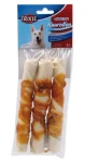 TRIXIE DentaFun rolky buvolí kůže obalené kachním masem / Dentální pamlsek / 3 ks / 17 cm / 140 g (G14-31373)