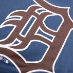 47 Brand Pánská mikina Detroit Tigers MLB Backer Burnside Hoodie Timber Blue Velikost: 2XL