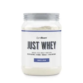 Just Whey Grass-Fed Protein – GymBeam (cookies cream, 500 g) (28324-37-500g-cookies&cream-01)
