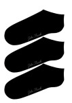 Dámské ponožky John Frank WJF3SS19-01 3Pack uni Černá
