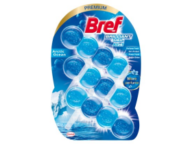 Bref Brilliant Gel All in 1 Artic Ocean Tuhý WC blok 3 x 42 g