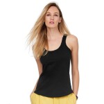 Tílko TANK dámské, přiléhavý střih, 100% bavlna, mix barev