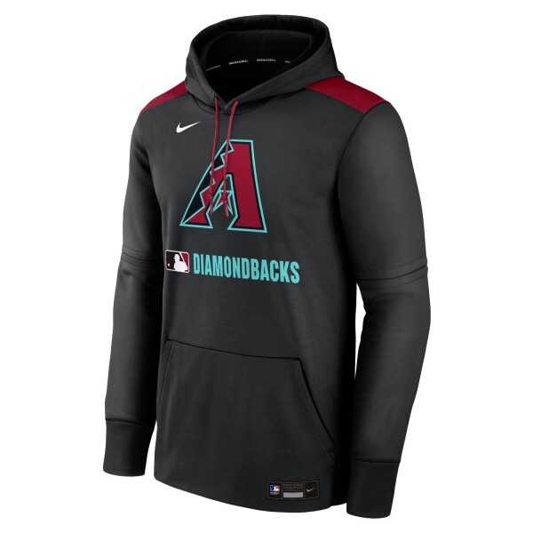 Nike Pánská mikina Arizona Diamondbacks MLB 2025 Authentic Performance Therma Hoodie Velikost: 2XL