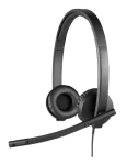 Logitech H570e černá /sluchátka s mikrofonem / USB-A / kabel 1.9 m / pro MS Teams (981-001426)