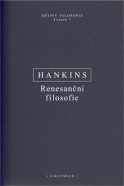 Renesanční filosofie - Hankins James