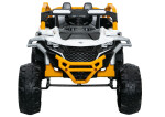 Mamido Elektrické autíčko Buggy M3 4x4 žluto-bílé