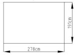 Rojaplast LUKE A domek 195×278×127 cm, šedá