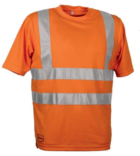 Reflexní pracovní tričko COFRA DANGER Barva: Reflexní oranžová, Velikost: M (CADANGER_01_M)