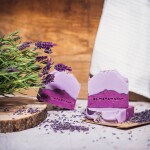 Almara Soap Designové mýdlo Lavender Fields, fialová barva