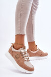 Dámská sportovní obuv na platformě Béžove Aisha 37