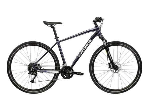 KROSS EVADO 5.0, rám 21" (L), model 2026, pneu 28", barva námořnická modrá - ZDARMA dopravné, seřízení, odborná montáž a sada světel! (Záruka nejlepší ceny. Nalezli jste někde lepší cenu? Napište nám a zkusíme ji trumfnout! )