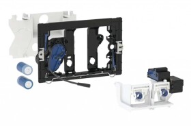 GEBERIT - Splachovací systémy Elektronické ovládání splachování WC, bateriové napájení, pro radiové tlačítko, 2-činné splachování 115.898.00.6