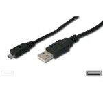 PremiumCord Kabel micro USB, A-B 3m (8592220006020)