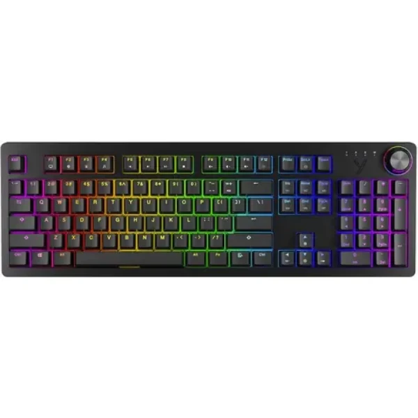 YENKEE YKB 3410US PANZER 2.0 černá / herní klávesnice / mechanická / Outemu Box Red / USB-C / 1.8 m / US Layout (8590669377220)