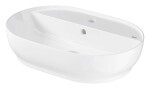 GROHE - Essence Umyvadlo na desku, 60x40 cm, s přepadem, s otvorem pro baterii, alpská bílá 103569SH00