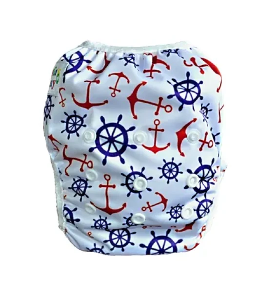 GaGa's Plenkové plavky pro miminko Kotvy červené (8594197440449)