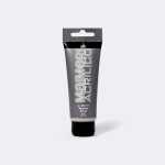 Akrylová barva Maimeri Acrilico 200 ml - stříbrná 003