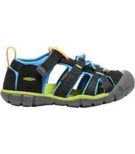 KEEN Seacamp II CNX Children Dětské sandály black/brilliant blue 30 10012343KEN01SC
