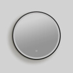 Zrcadlo se senzorem SAT Cool 60x60 cm černá SATZCO60CE SATZCO60CE