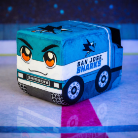 Plyšová rolba San Jose Sharks NHL ZAMBONI