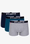 Boxerky Atlantic 3BMH-011 A'3 M-2XL černá XL