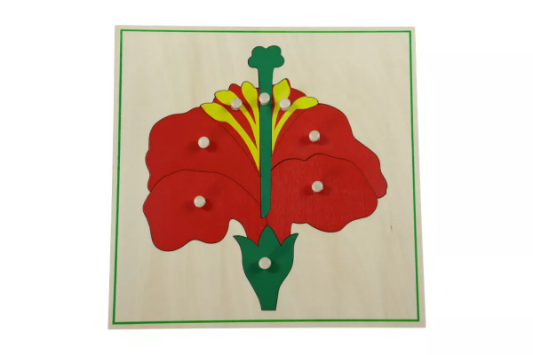 Moyo Montessori Moyo Montessori Puzzle - Květina