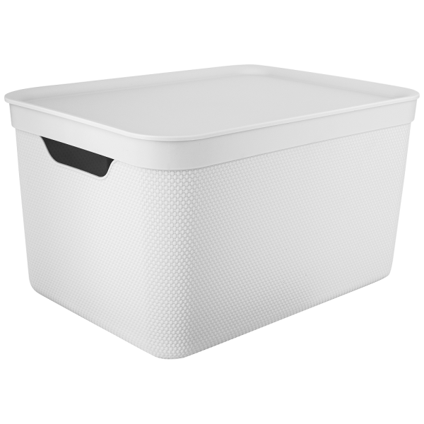 ROTHO JIVE DECO úložný box 16L - bílý