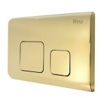REA - Tlačítko F k podomítkovému WC systému - zlaté REA-E9853