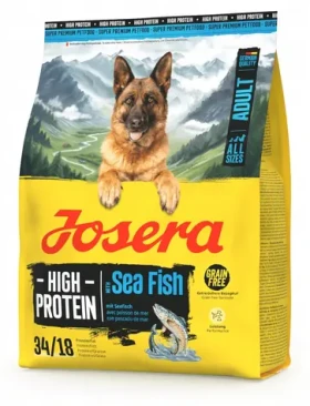 Josera High Protein Adult Sea Fish 3 kg / Granule pro psy / 34 % bílkovin / všechna plemena (50015001)