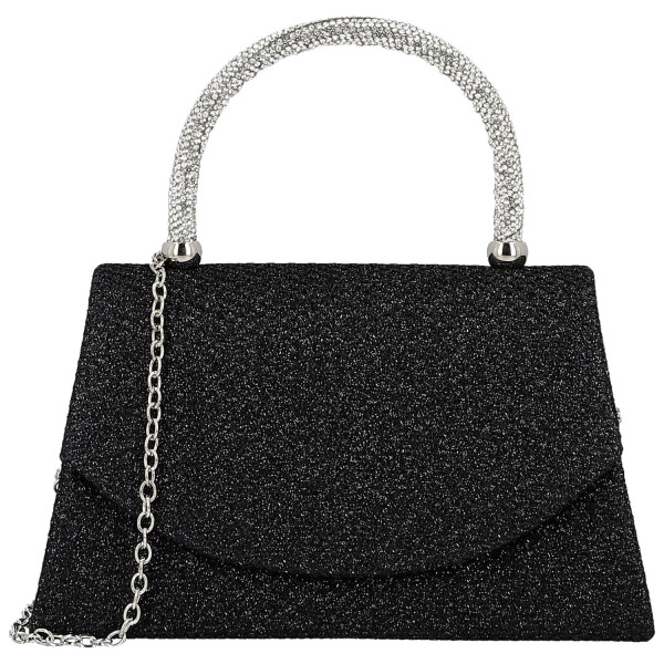 Luxusní dámská plesová kabelka Michelle Moon Enixa, černá