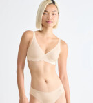 Dámská podprsenka ZERO Microfibre 2.0 Soft bra - ANGORA - ecru 6308 - SLOGGI WHITE M