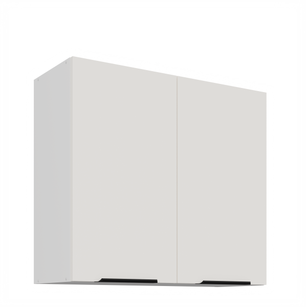 Horní skříňka Aria 80 G-72 2F Barva korpusu: Bílá, Barva dvířek: WH - Crystal white AFM