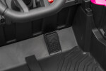 Mamido Elektrické autíčko Buggy Madman růžové | UTV-MX 4x4 | EVA kola | 12V 10Ah | EKO kůže