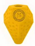 KIWI WALKER Hračka DIABALL Maxi oranžová / Guma / Otvor na pamlsky / Pro psy / 10 cm (RUB-245)