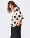 Tričko SKFK Lariz GOTS T-Shirt F25S2N DOTS